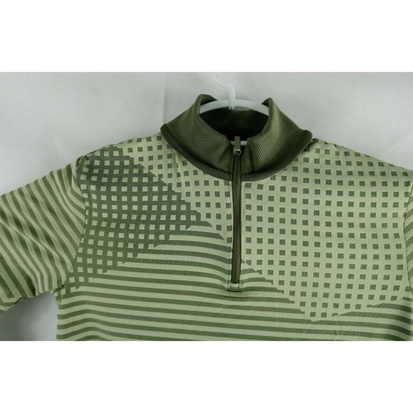 Nike CK5860-222 Women's Sz Small Green Dri Fit UV Ace 1/4 Zip Golf Pullover $110 - Picture 1 of 6